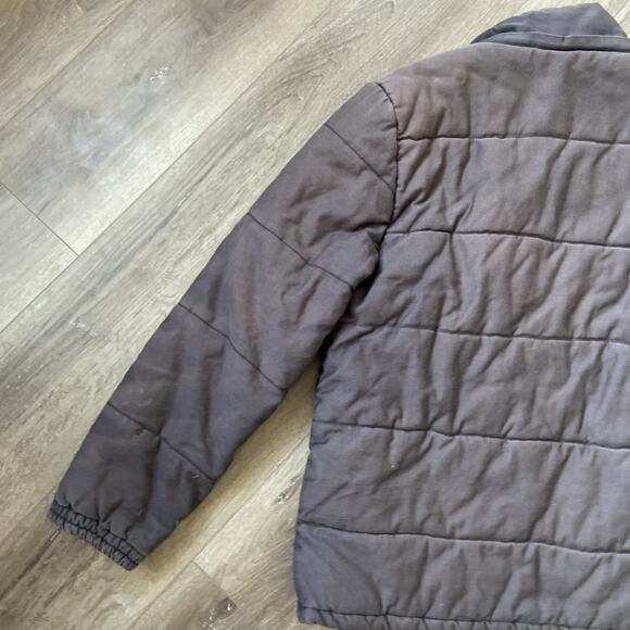 Matchstick Union Workwear Supplies Jacket Men Sz XL Brown Black Puffer - Picture 9 of 16